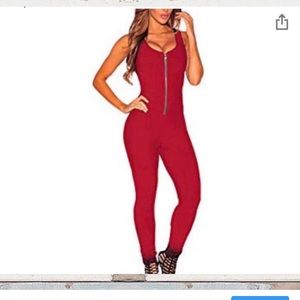 Burgundy bodysuit